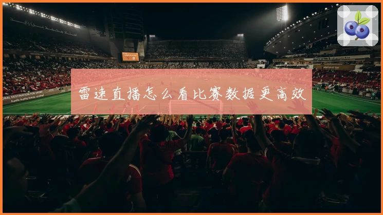 雷速直播怎么看比赛数据更高效